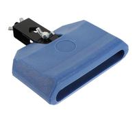 Toyvian Tambour à Percussion Latine Cloche de Vache en Plastique Bleu Pince de Fixation et Maillet, Accessoire Batterie Acoustique Portable pour Support de Percussion, Instrument Musical