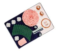 Toyvian Tapis à Renifler pour Chien Tapis De Nourriture Cachée pour Animaux De Compagnie pour Jeu Et Repas