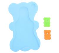 Toyvian Tapis De Bain Bébé Baignoire Nouveau-né Baignoires Pour Bébés ège De Bain De Bébé Pour Le Nouveau-né Nourrisson Filet De Bain Cheveux Courts Éponge Pu Enfant