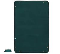 Toyvian Tapis de Jardinage Imperméable en Tissu Oxford Vert, Pliable et Facile à Transporter Attaches aux Quatre Coins, pour Rempotage Intérieur et Extérieur