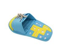 Toyvian Tapis Reniflant Chien Feutre Souple Stress Jeu de Nourrissage Lent et Aux Morsures pour Exercices Mentaux et Physiques des Chiens