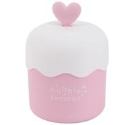 Toyvian Tasse à Mousse Visage Portable Compacte Rose en Pp, Formateur de Bulles Manuel, Nettoyant Facial Pratique pour Femmes Usage Quotidien