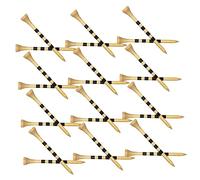 Toyvian Tees en Plastique Lot de 100 70Mm Résistants et Stables pour Entraînement Accessoires