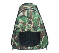 Toyvian Tente Garçon Fille Intérieure Camouflage Dacron avec Tunnel et Tipi Station Aventure Légère et Portable pour Jeux et Fêtes
