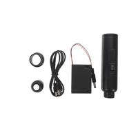 Toyvian Testeur D'œufs Professionnel à Haute Précision pour Poulets et Canards, Lampe à Bougie LED en Plastique Noir, pour Inspection D'œufs à Domicile Extérieur