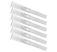Toyvian Tête de Fontaine Mini Champignon en Plastique Installation Facile 6 Pièces Débit d'eau Doux pour Petites Pompes d'eau pour Décoration Extérieure et Bureaux