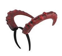 Toyvian -Tête En Corne De Démon Maléfique : Coiffe En Corne Sorcière Coiffure Costume DHalloween Cosplay - Accessoire De Cheveux Carnaval Pour Photo Coiffe