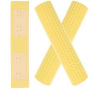 Toyvian Têtes de Rechange pour Balai Éponge 3 Pièces Coussinets Absorbants pour Vadrouille Nettoyage Sols Durs