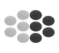 Toyvian Têtes de Rechange pour Lime à Pieds Électrique, Lot 10 Pcs, Meuleuses pour Élimination des Peaux Mortes et Callosités, Accessoires Pédicure pour Soin des Pieds