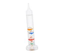 Toyvian Thermomètre de Galilée Pied avec Sphères Colorées Affichage Précis Température Intérieure Décor de Bureau et Maison Cadeau Scientifique Unique