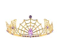 Toyvian Tiare Araignée Gothique en Alliage Léger pour Halloween, Accessoire Polyvalent Design Élégant et Mystérieux, pour Cosplay et Fêtes Adultes