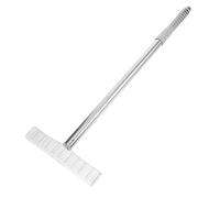 Toyvian Tige De Signalisation Multifonctionnelle Acier Inoxydable Rétractable pour Événements Sportifs Et Accueil Support Portable pour Panneau De Guide Extérieur