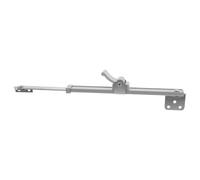 Toyvian Tige de Tension Extensible en Alliage D'aluminium Argenté, Étai Télescopique Réglable Anti-Vent pour Fenêtres, Support Robuste pour Maison et Bureau