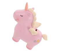 Toyvian Tirelire Licorne pour Filles Petite Taille Rose Céramique Solide Tirelire Garçon Et Filles Décoration Chambre Présent Anniversaire Ou Noël Et Fonctionnelle
