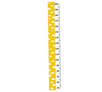 Toyvian Toise De Croissance Pour Bébé Décoration Murale Cintre En Bois Règle De Mesure De La Hauteur Toile Enregistrement De Croissance Pour Chambre De Bébé Garçons Et Filles