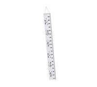 Toyvian Toise de Croissance pour Bébé Règle Murale 20 X 200 Cm Pin Et Tissu Décoration de D'enfant Sûre Et de La Croissance