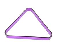 Toyvian Triangle Billard Robuste Plastique pour Billes de Billard et Pool Cadre Stable pour des Accessoire pour Jeu à et Tournois