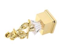 Toyvian Trophée Cycliste Garçon Fille Format Coupe Plastique Dorée Légère Récompense Originale pour Courses de Vélo et Jeux Compétitifs