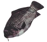 Toyvian Trousse de Poisson Fermeture Éclair, Présent Rentrée Scolaire | Pochette en Tissu Résistante, Rangement pour Stylos, Notes, Petits Ciseaux, Garçon Fille et Bureau, Nettoyage Facile