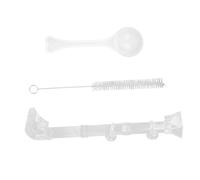 Toyvian Tube Alimentation pour Aquarium Poisson Crevette avec Crochet Résistant et Facile à Suspendre pour Distribution Précise aux Poissons et Crevettes