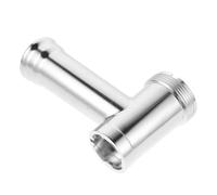 Toyvian Tube Cylindrique en Alliage D’aluminium Argenté, Accessoire de Rechange pour Hachoir à Viande Électrique, Outil de Remplissage de Saucisses, Corps de Broyeur Compatible Cuisine