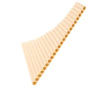 Toyvian Tubes Pan Flute Traditionnel Chinois Instrument à Vent Portable pour Adultes et Étudiants Adapté Aux Droitiers et Gauchers Pur et Large Gamme Musicale