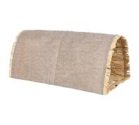 Toyvian Tunnel De Couchage en Nid D' pour Lapin, Chinchilla Et Hamster, Tunnel en Paille, Taille L, Espace De Jeu Et Repos pour Petits Animaux De Compagnie