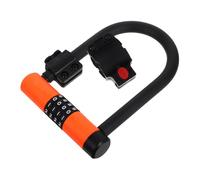 Toyvian U Lock sans Clé à Combinaison Chiffres Serrure et Scooter Portable Sécurisé pour Électrique Vtt Pliant Compact pour Porte Clôture et Abri