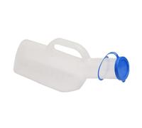 Toyvian Urinoir Capacité Grosse Transporter Facile pour Couvercle à Portable 1000ml en Plastique Bleu Pot de Chambre Hommes Voyage et Hôpital pour Personnes Âgées