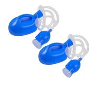 Toyvian Urinoir pour Hommes avec Tuyau, 2000ml, Pe, Réutilisable, Urinoir de Chevet Portable pour Hommes Âgés, Soins à Domicile et Voyage