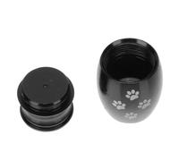 Toyvian Urne Acier Inoxydable pour Animaux de Compagnie Réservoir Urne de Crémation Chic avec Couvercle Détachable Bocal à Cendres Durable Élégant pour Souvenirs