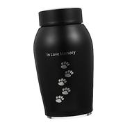 Toyvian Urne Cinerary Acier Inoxydable pour Animaux De Compagnie Réservoir De Crémation Chic Et Durable pour Format