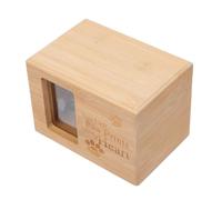 Toyvian Urne Funéraire de pour Animaux de Compagnie Boîte de Crémation Étanche et Durable pour Cendres de Chien Chat Lapin et Petits Animaux Souvenir Commémoratif