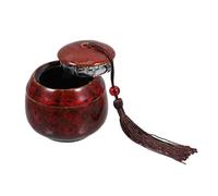 Toyvian Urne Funéraire pour Animaux De Compagnie Céramique Urne Commémorative pour Chat Et Chien Boîte à Cendres Élégante pour Décoration Intérieure