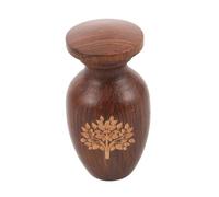 Toyvian Urne pour Animaux De Compagnie Petites Urnes pour Animaux De Compagnie Cercueils pour Animaux De Compagnie pour Chiens Cercueils pour Humains Petite Urne De Crémation Brown en Bois