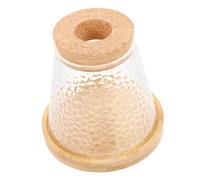 Toyvian Vase à Germination Avocat Verre Transparent Kit De Culture Avocat Support pour Plantes Centre De Table De Mariage Composition