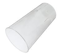 Toyvian Vase en Acrylique Transparent Rond Moyen, Matériau Robuste Acrylique Résistant Aux Chocs, Vase à Fleurs Haut Stable, pour Décoration De Bureau Et Arrangements Floraux