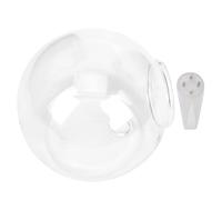 Toyvian Vase Hydroponique Suspendu Transparent avec Support Mural pour Plantes et Décoration Intérieure Extérieure