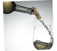 Toyvian Verseur Bouteille Vin Décoratif Alliage de Zinc Bec Verseur Liquide Forme de Tortue Accessoire Pratique pour Bar et Fête