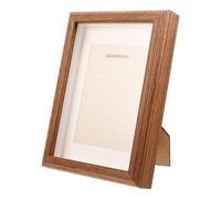 Toyvian Vitrine à Médailles en Bois Chic et Élégante pour Affichage des Médailles de Marathon Cadre Photo et Espace de Rangement Pratique