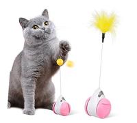 Toyvian Voiture pour Chatons Jouet Interactif Intérieur Jouet Amusant pour Chats Seuls