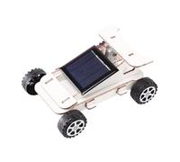 Toyvian Voiture Solaire Éducative Kit DIY Garçon Fille Voiture Solaire Assemblable Sécurisé pour Projet Scolaire