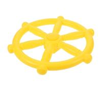 Toyvian Volant de Jeu Garçon Fille Jaune Kit Volant Pirate Aux Intempéries pour Balancelle et Cabane de Jardin Accessoire de Terrain de Jeux Sécurisé et Facile à Installer