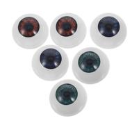 Toyvian Yeux Réalistes en Acrylique 22 MM Lot de 3 Paires Accessoires DIY pour Masques Halloween Marionnettes Poupées et Décorations Effrayantes