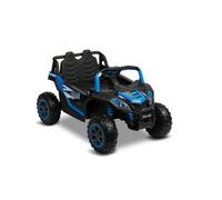 TOYZ Axel Véhicule à Batterie Style Buggy VTT - pour Enfants de 3 à 8 Ans - Capacité de Charge Maximale 30 kg - Moteur 4X 45W - Batterie 12V/20Ah - 113x73x65 cm - Bleu