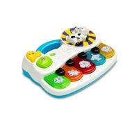 TOYZ - Jouet Éducatif 2 Ans - Piano Bébé - Jouet Musical pour Enfants avec Lumière et Son - 2 Niveaux de Volume, Excellentes pour Petites Mains - Instrument de Musique Bébé - 22x17x6 cm - Ferme