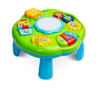 TOYZ Table d'Activité Musicale Zoo pour Les Tout-Petits - Jouet Éducatif 3-en-1 avec Mélodies, Éléments Lumineux et Interactifs - pour Les Enfants de Plus de 18 Mois - 30 x 30 x 17,7 cm