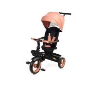 TOYZ - Tricycle Évolutif pour Enfants Saber - Vélo à 3 Roues pour Garçons et Filles - Tricycle avec Canne Parentale - Vélo Enfant avec Dossier et Ceinture de Sécurité - 51x104x101 cm - Rose Clair
