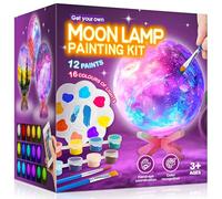 Toyzey Cadeau Fille 6 7 8 9 10 11 12 Ans,Créatifs Fille 9 10 11 12 Ans Kit Jouet Enfant 5 6 7 8 Ans Activites Manuelles pour Enfants de Peinture Lampe Lune Cadeau Anniversaire Enfant Garcon 6-12 Ans