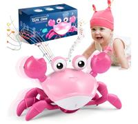 Toyzey Crabe Qui Marche Bebe, Jouet Bebe 1 2 an Cadeau Enfant 1 2 Ans Jouet Enfant 1 2 Ans Fille Jouets D'éveil Musicaux Jeu Jouet Bebe 3-6-12 Mois Idée Cadeau Bébé 1 an Anniversaire